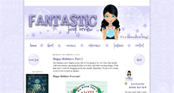 Desktop Screenshot of fantasticbookreview.com